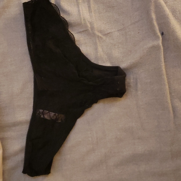 2000s vintage Victoria's Secret PINK  lace back hipster. - Picture 2 of 4